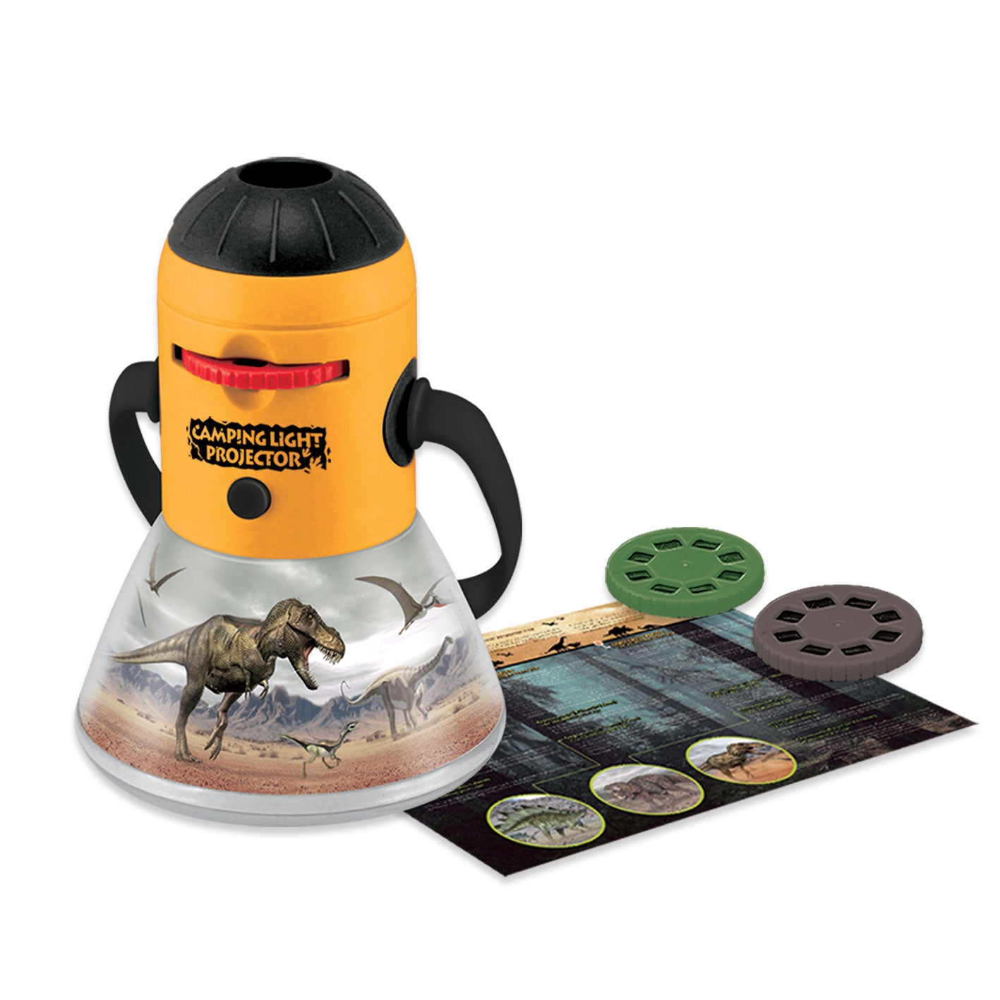 Dinosaur mini camping light projector