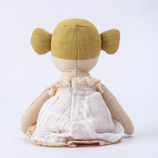 Yellow Hair Doll plush toys 30cm