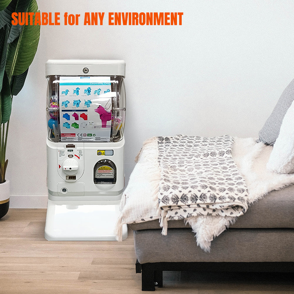 Capsule Vending machine(1 container) - White color