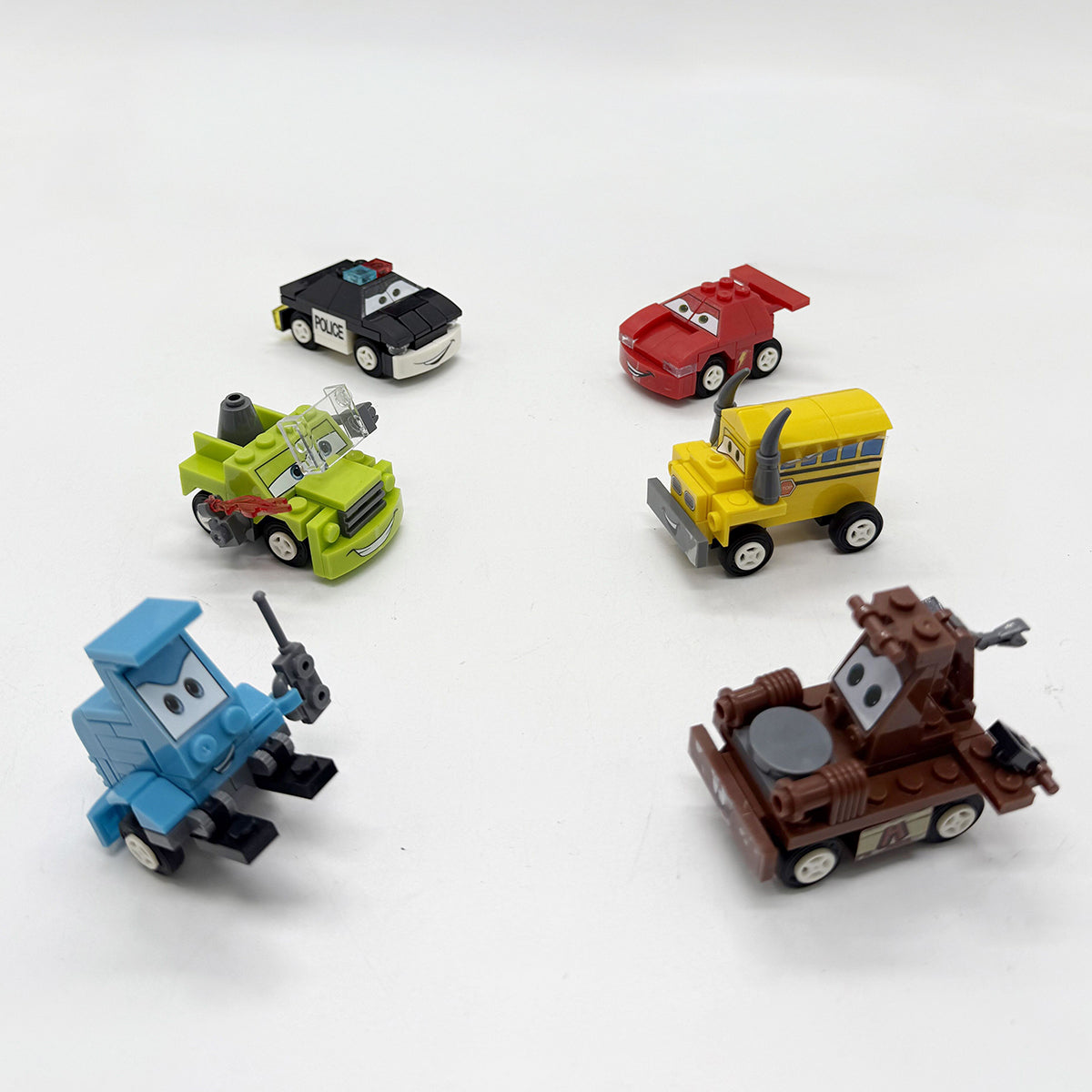 Brick Car 6pc capsule box(65mm)