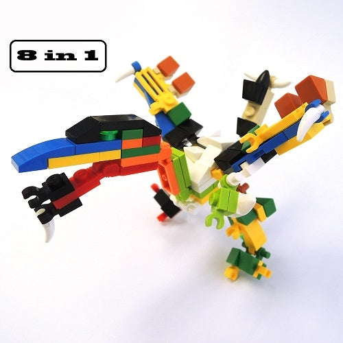 Brick Dinosaur 2 in 50mm capsule