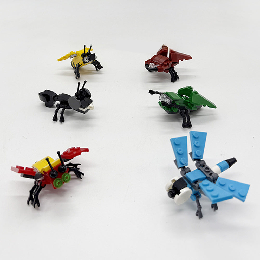 Brick insect 6pc capsule box(65mm)