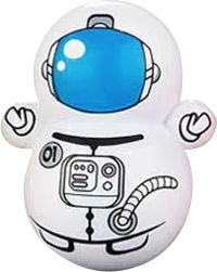 Spaceman Tumbler in 50mm capsule