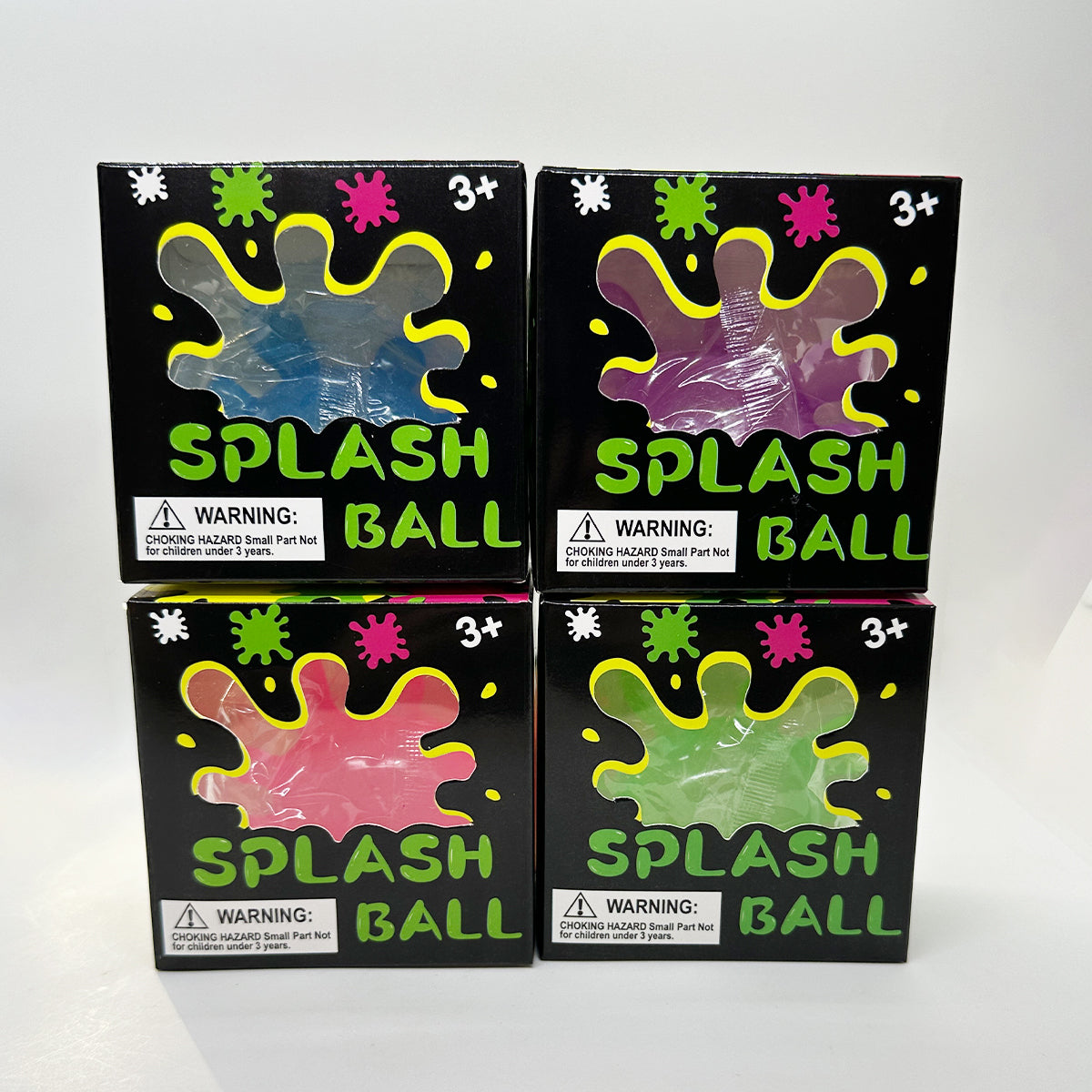 Gummy Feel Malty Squish Splash Ball w/DB(4 color)