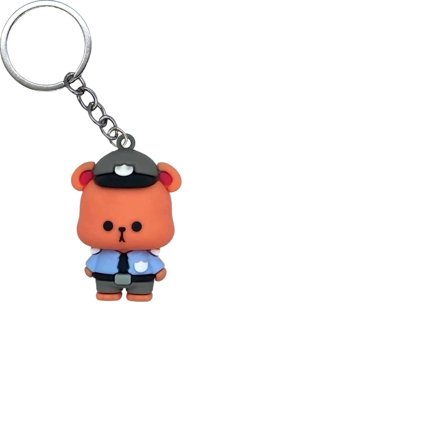 Career Animal PVC Figure Keychain in 65mm capsule