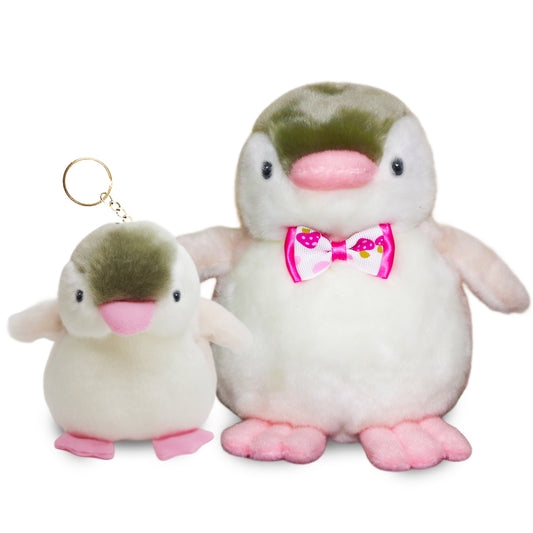 Plush Penguin Pink Color(big & small per bag)