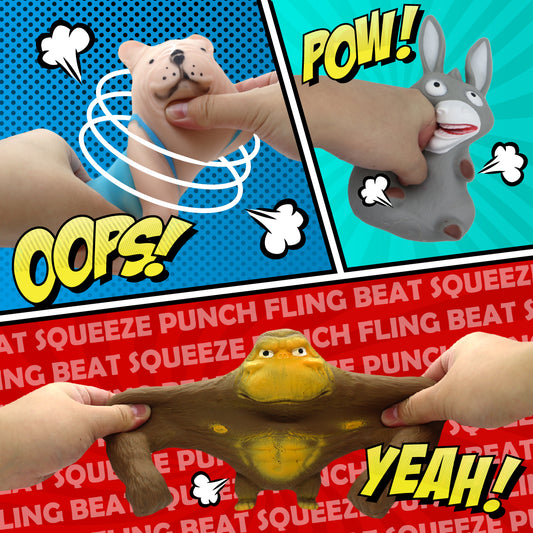 Sand Filled Weirdo - Green Head Fish