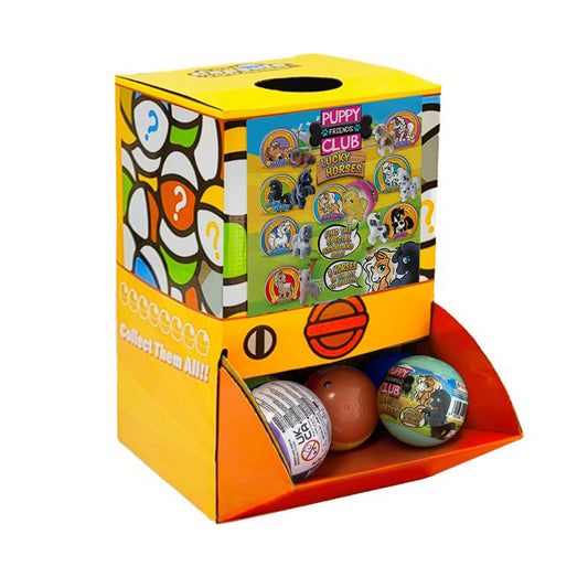 Lucky horse Puppy club in 50mm capsule in Display Box