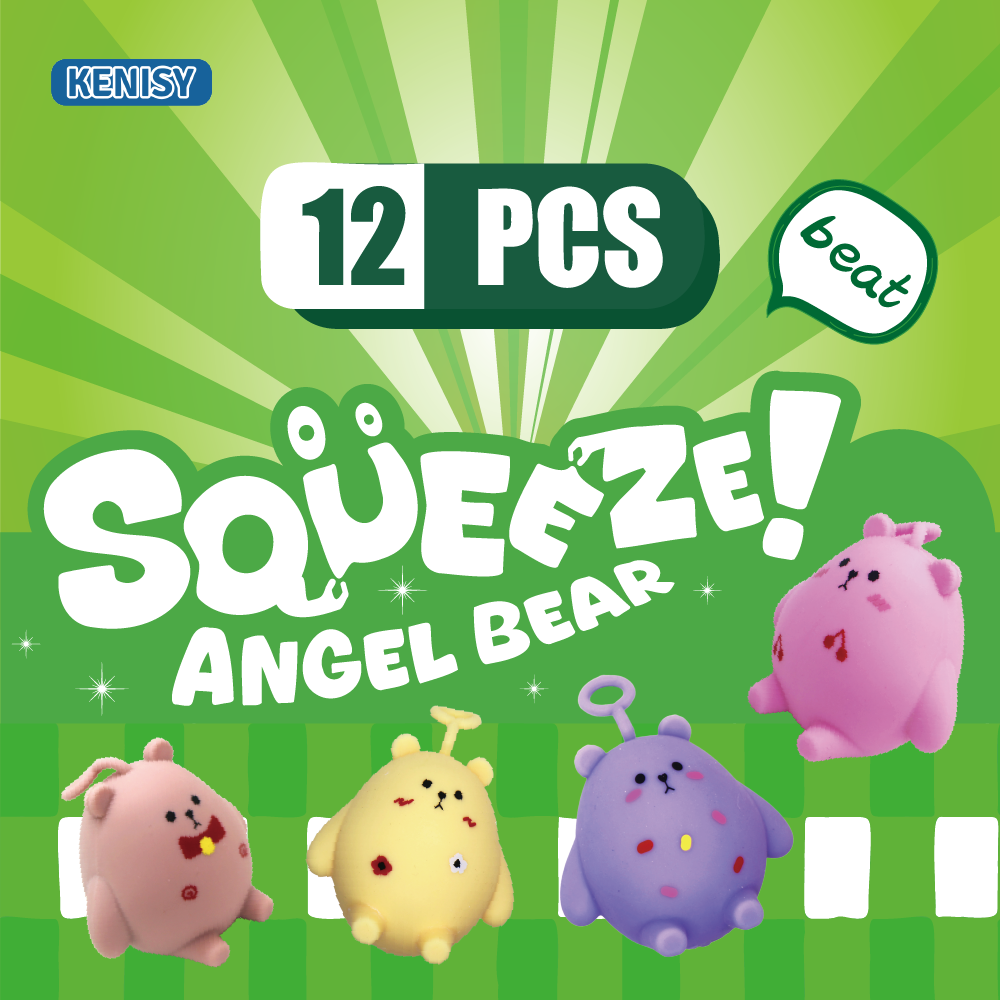 Squeeze Angel Bear, Squishy Fidget Toys
