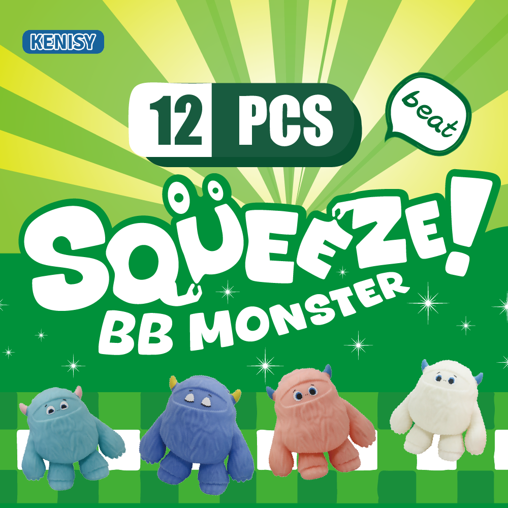 Squeeze BB Monster , Squishy Fidget Toys