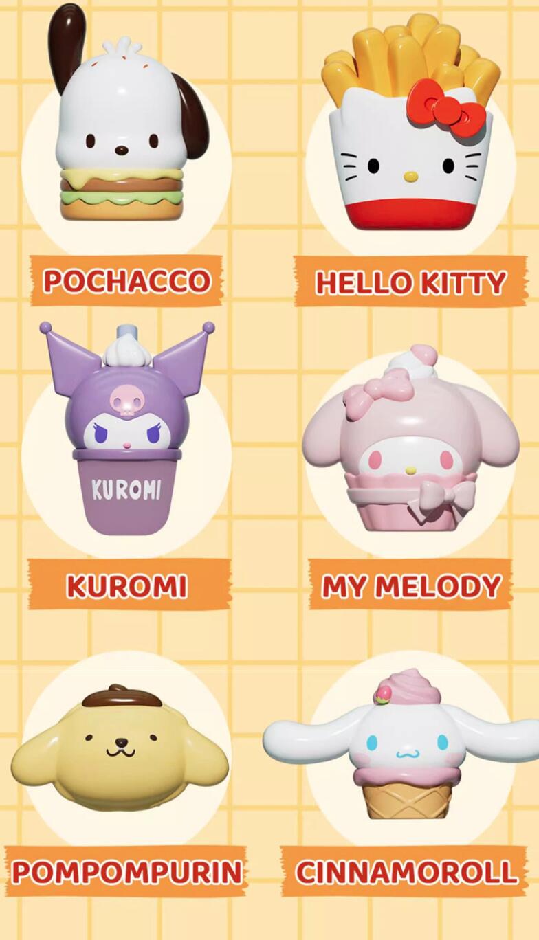 Sanrio Snacks Series Figure Blind Bag (24 pcs/set) - Price per piece