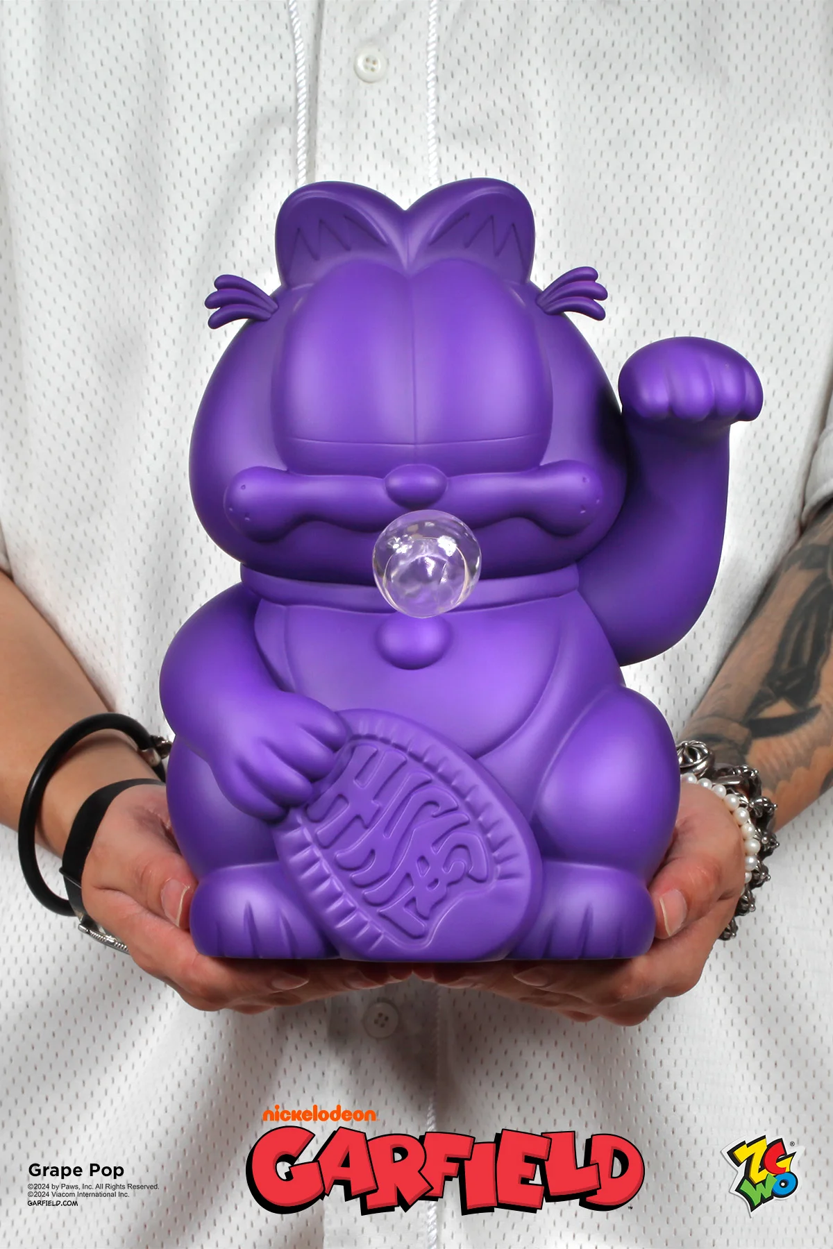 Garfield Loves Fruits // Grape Pop