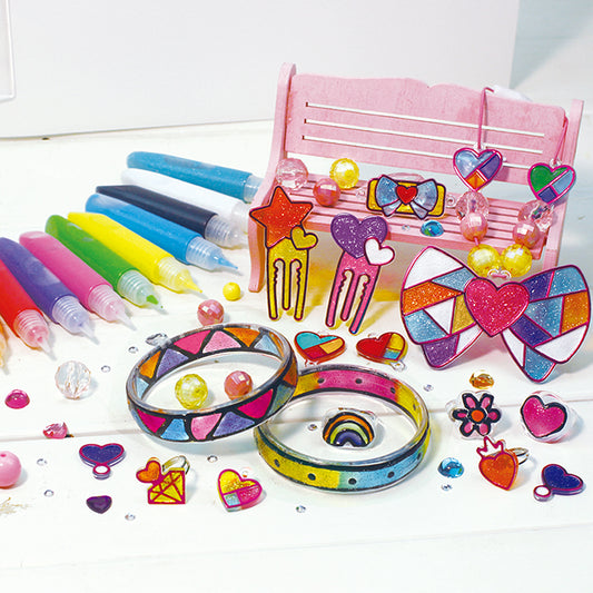 Trendy Jewelry Glass Deco