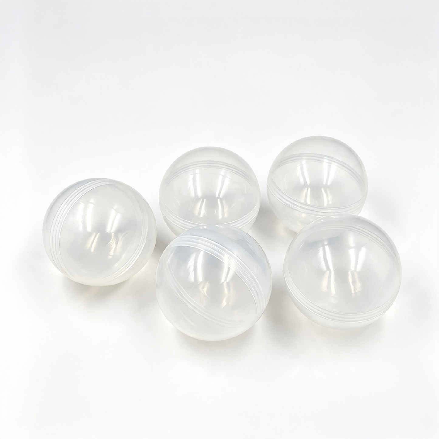 100mm empty clear capsule - 50pcs/bag