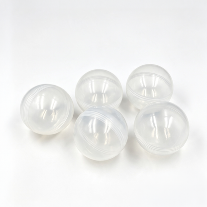 100mm empty clear capsule - 50pcs/bag