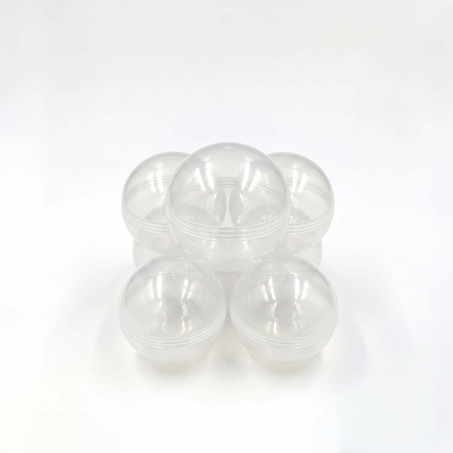 100mm empty clear capsule - 50pcs/bag