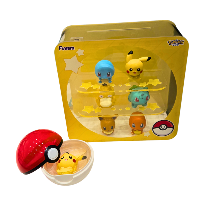 Pokemon Classics Buddies Figure Countertop Capsule Display(6cm L18)