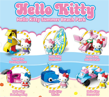 Hello Kitty Summer Beach Paradise (8 styles, 14pcs/set) - Price per piece
