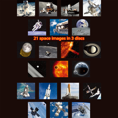 Space 3D viewer with 21 images