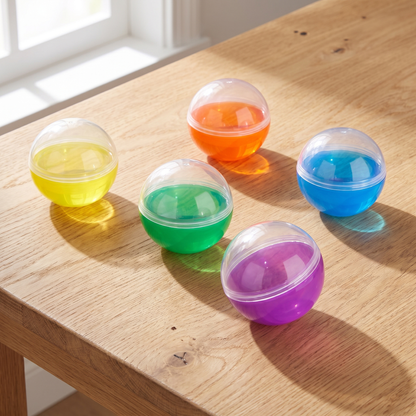 100mm empty capsule 5 colors - 50pcs/bag