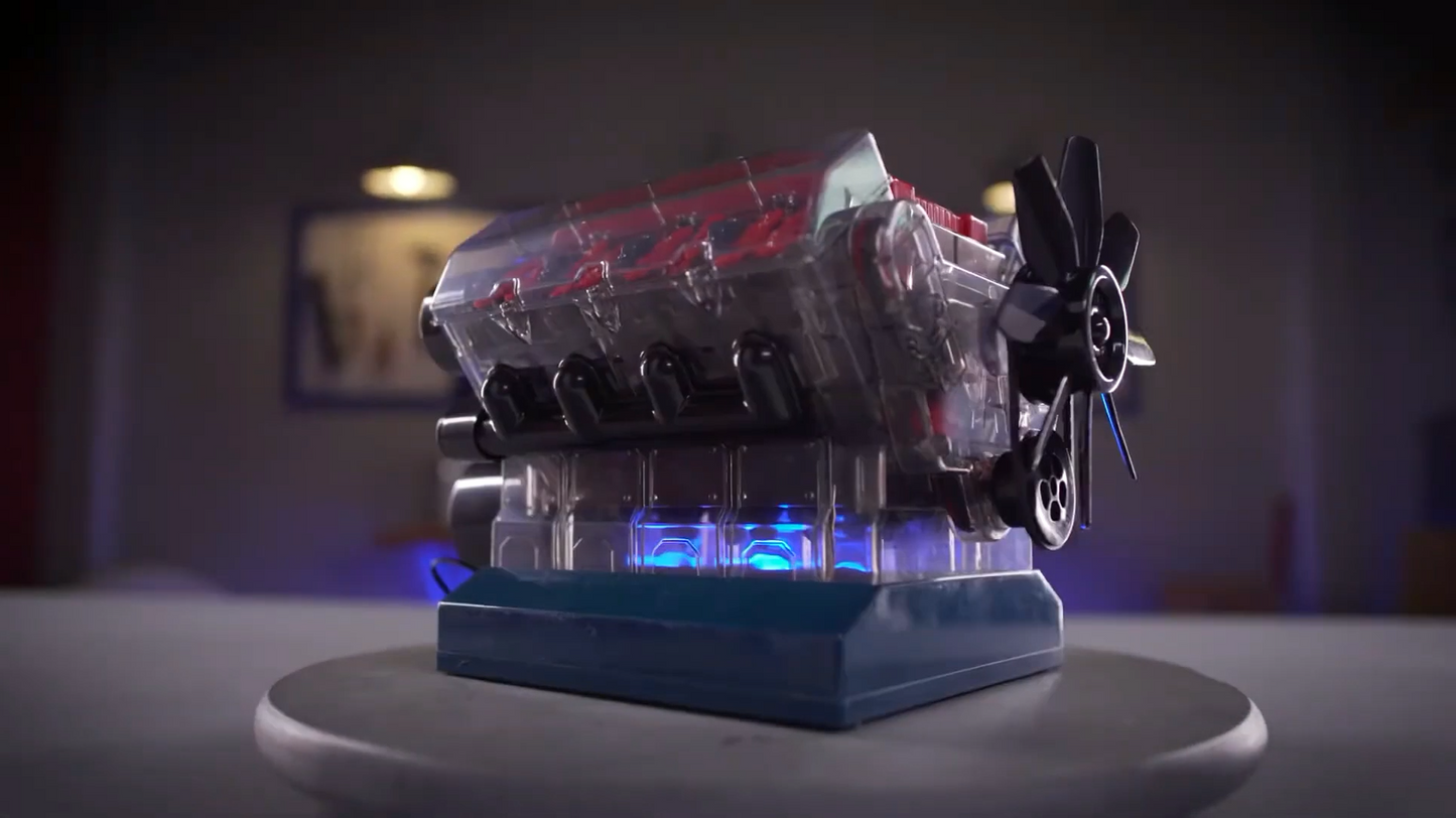 Amazing V8 Model Engine