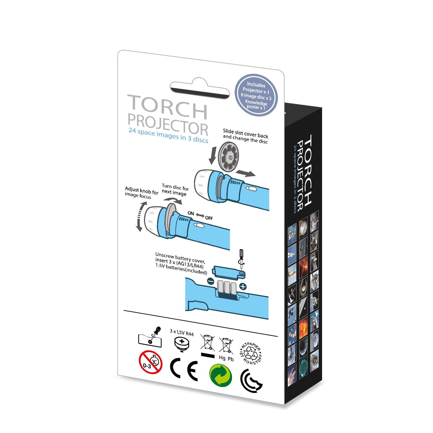 Space torch projector 24 images