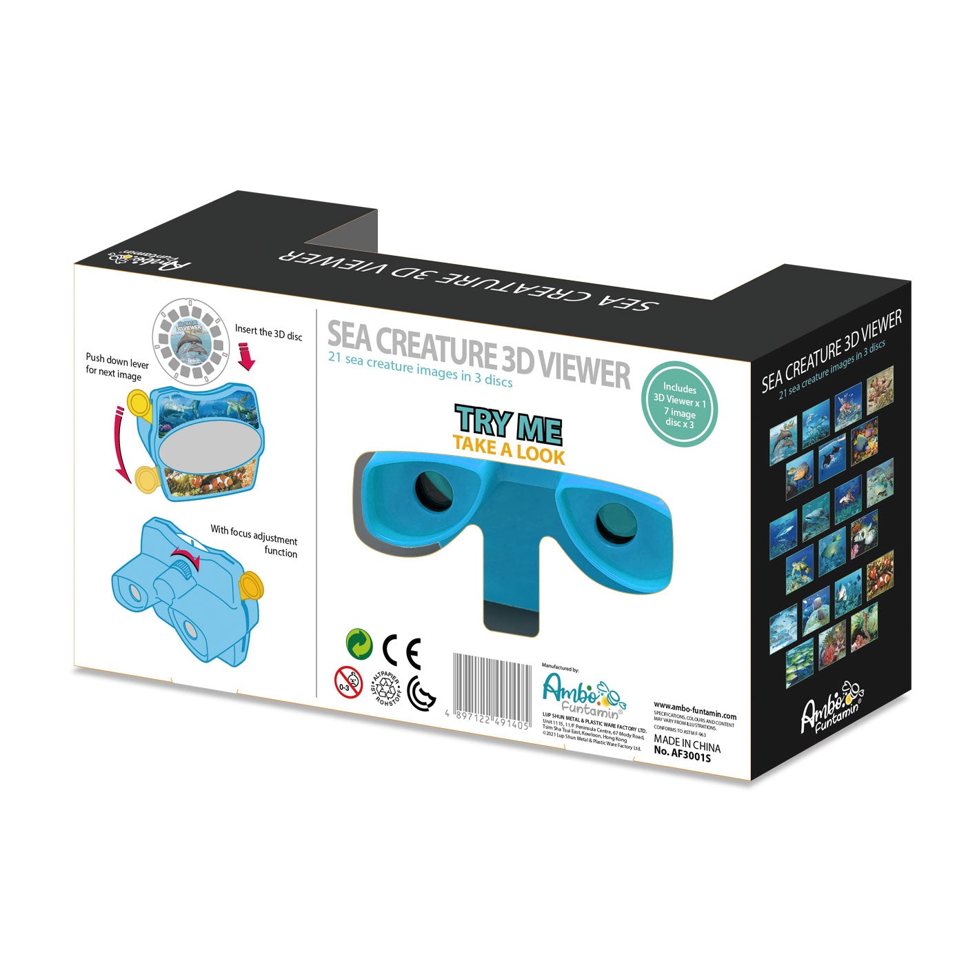 Sea Creature 3D Viewer with 21 images