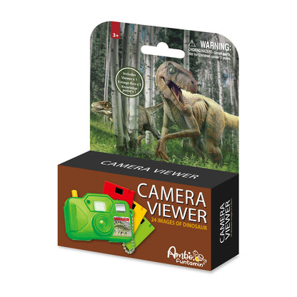 Dinosaur camera viewer w/ 3 discs