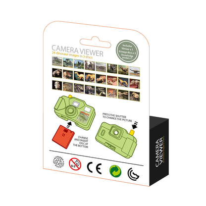 Dinosaur camera viewer w/ 3 discs