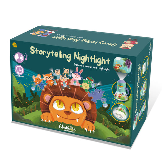 Storytelling camp light w/12disc(6 stories)