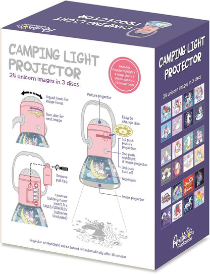 Unicorn camping light projector