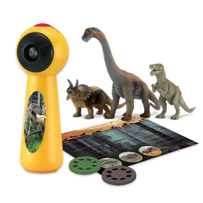 Dinosaur projector & play set