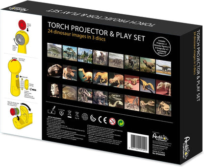 Dinosaur projector & play set