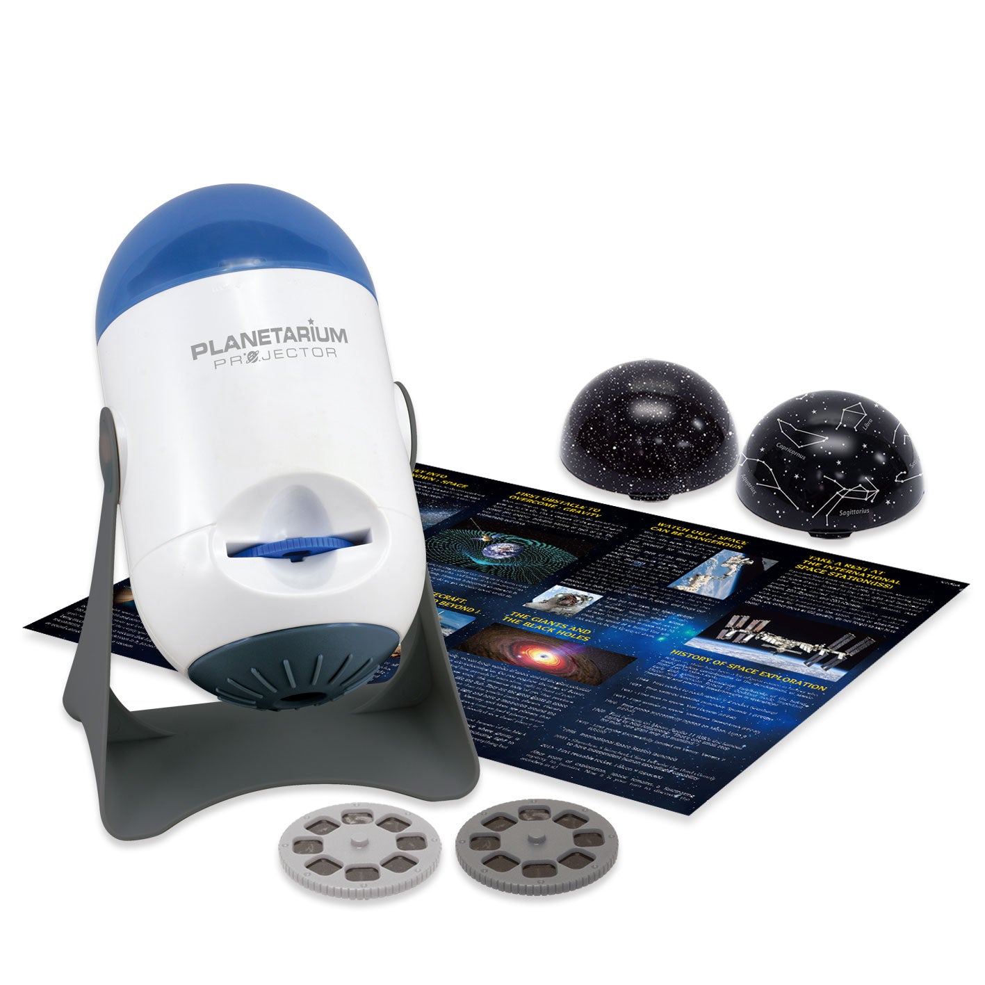 Planetarium projector w/ 2 projection