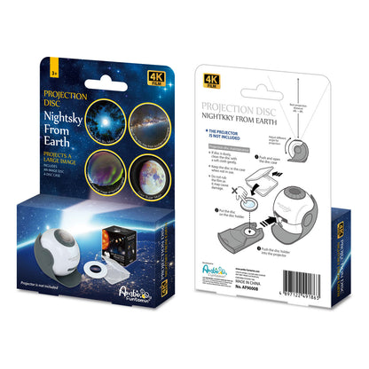 Projection Disc set for ASOLAP-Nightsky from Earth(4 Disc)