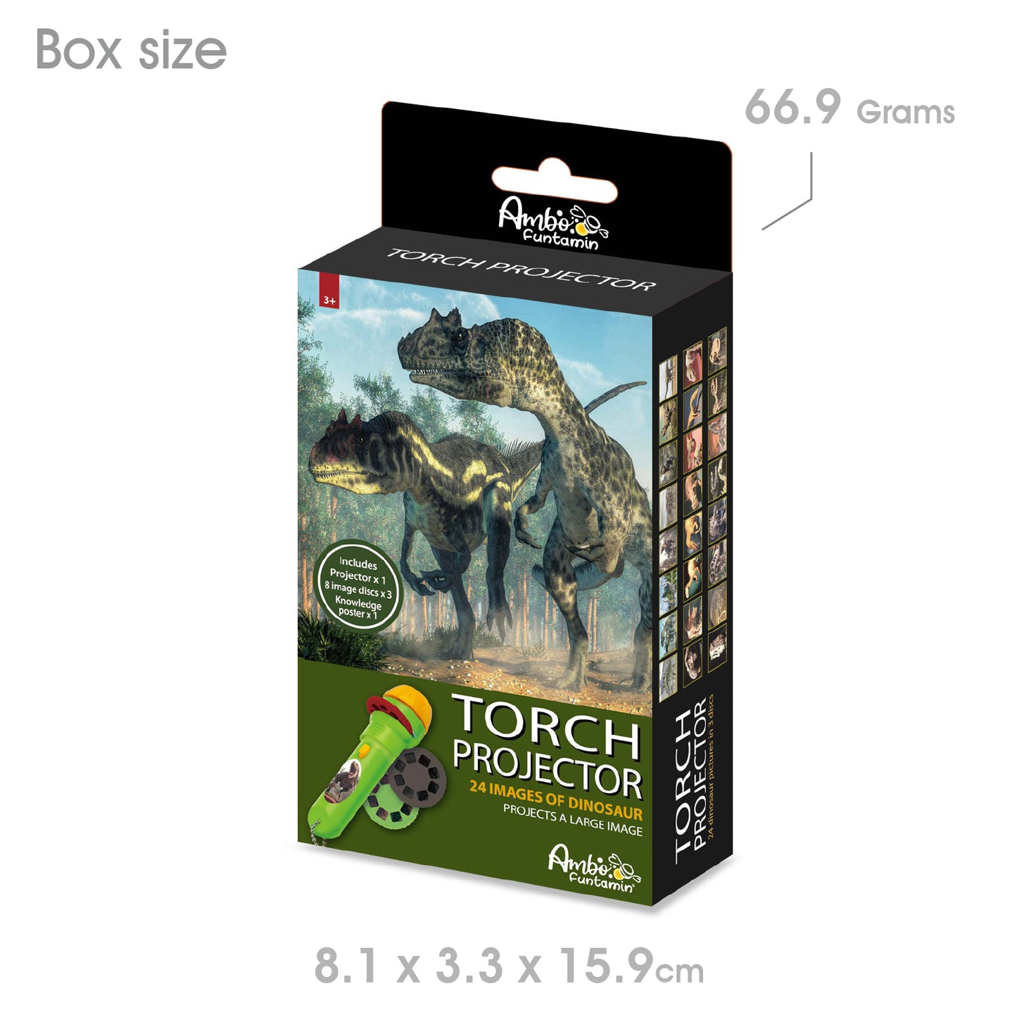 Dinosaur torch projector 24 images