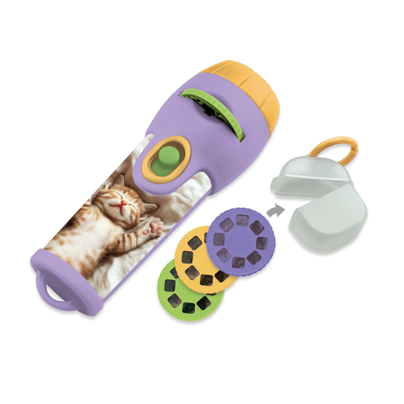 Cats & Dogs large torch projector 24 images