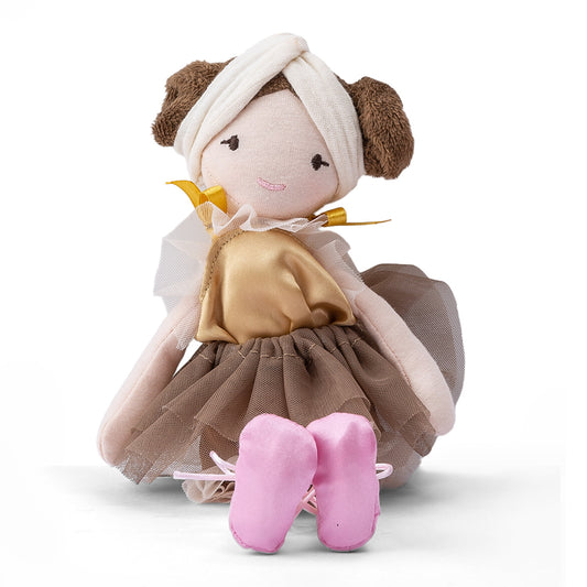 Yellow Dress Doll plush toys 25cm