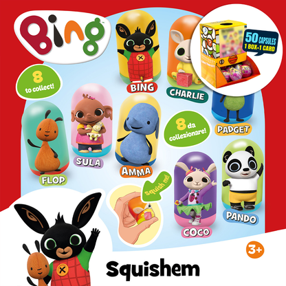 Bing Squishem Countertop Capsule Display(65mm L18)