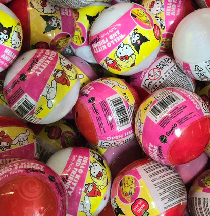 Hello Kitty Tutty Fruit Charms in 50mm capsule