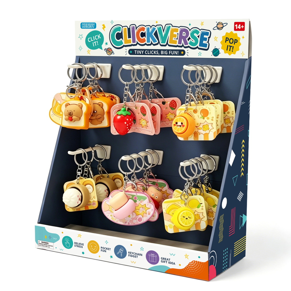 [Pre-order Oct.2026 arrival] Clickverse Clicker (48 clickers) Display Box Set