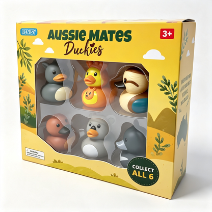 [Pre-order Oct.2026 arrival]Aussie Mates Duckies (6 styles) w/Box