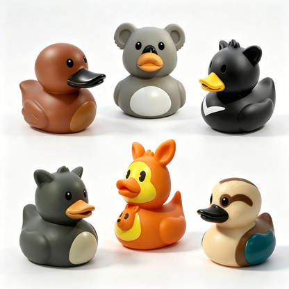 [Pre-order Oct.2026 arrival]Aussie Mates Duckies (6 styles) w/Box