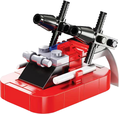 Fireman brick in 63x70mm capsule