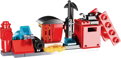 Fireman brick in 63x70mm capsule