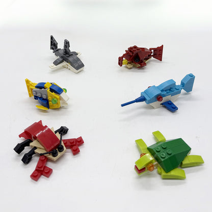 Brick Sea Animal 6pc capsule box(65mm)