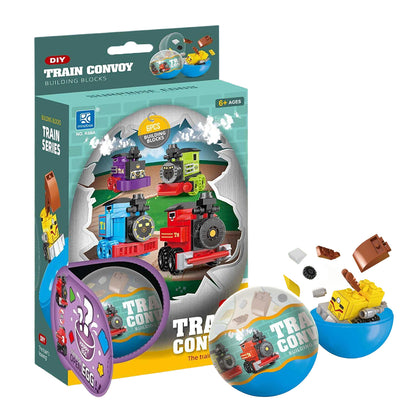 Brick Train 6pc capsule box(65mm)