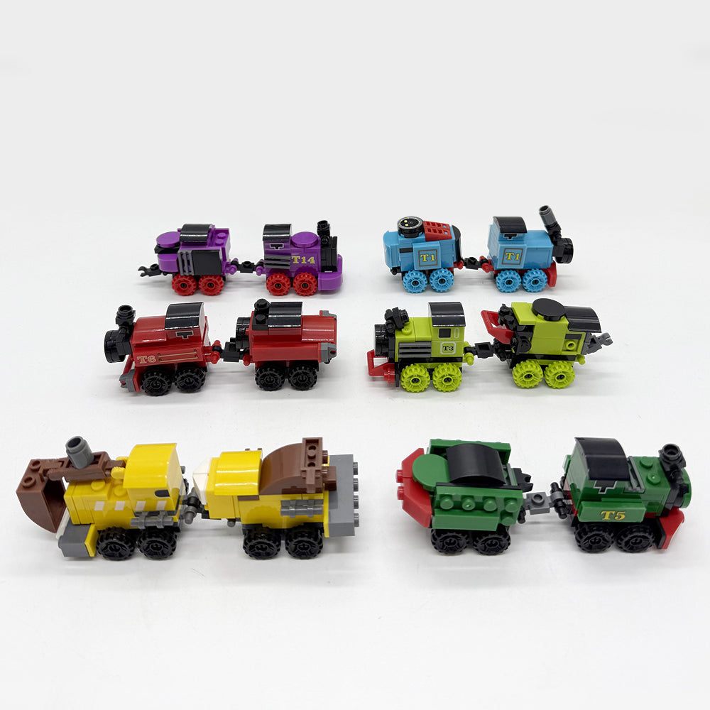 Brick Train 6pc capsule box(65mm)