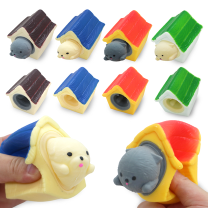 Squeeze Popper Dog House