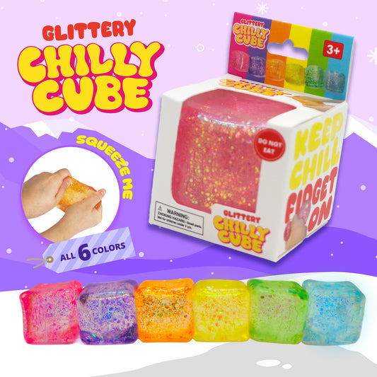 [Pre-order July26 arrival] Chilly Cube Glittery (6 colors) in Display box